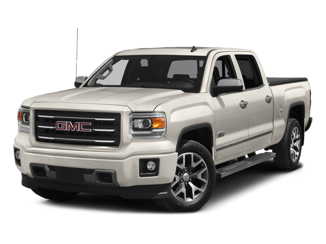 2015 GMC Sierra 1500 SLE in Quicksilver Metallic — front three-quarter view